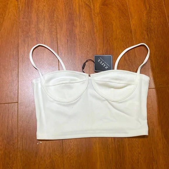 ZAFUL WHITE TOP - Picture 1 of 1